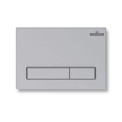 Кнопка смыва Lavinia Boho RelFix 380501MC матовый хром с антибактериальным покрытием SanitiZed