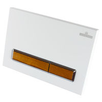 Кнопка смыва Lavinia Boho RelFix 38050603 белый / светлое дерево с антибактериальным покрытием SanitiZed — 3