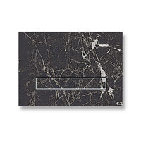 Кнопка смыва Lavinia Boho RelFix 38050901 greek black с хром кромкой — 7