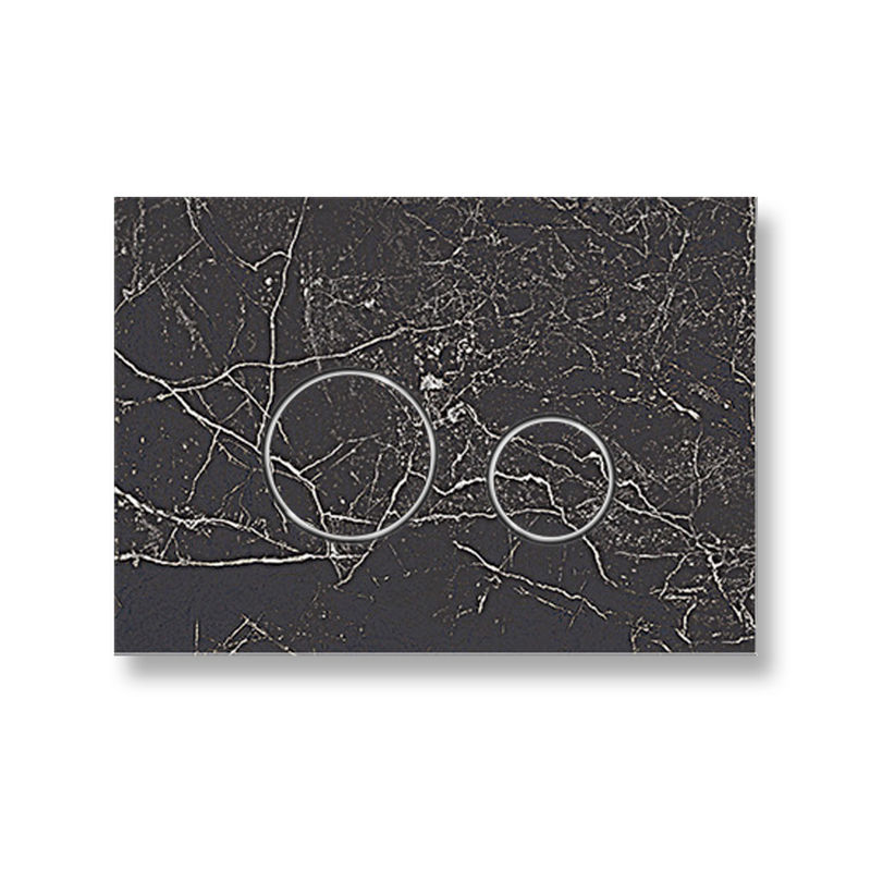 Кнопка смыва Lavinia Boho RelFix 38050902 greek black с хром кромкой