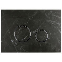 Кнопка смыва Lavinia Boho RelFix 38050902 greek black с хром кромкой — 4