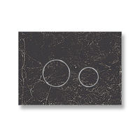 Кнопка смыва Lavinia Boho RelFix 38050902 greek black с хром кромкой — 2