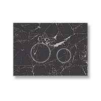 Кнопка смыва Lavinia Boho RelFix 38050902 greek black с хром кромкой — 6