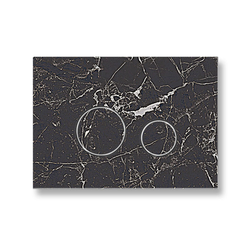 Кнопка смыва Lavinia Boho RelFix 38050902 greek black с хром кромкой