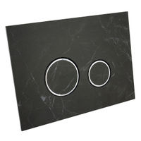 Кнопка смыва Lavinia Boho RelFix 38050902 greek black с хром кромкой — 1