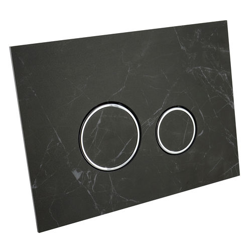 Кнопка смыва Lavinia Boho RelFix 38050902 greek black с хром кромкой