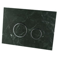 Кнопка смыва Lavinia Boho RelFix 38050902 greek black с хром кромкой — 3