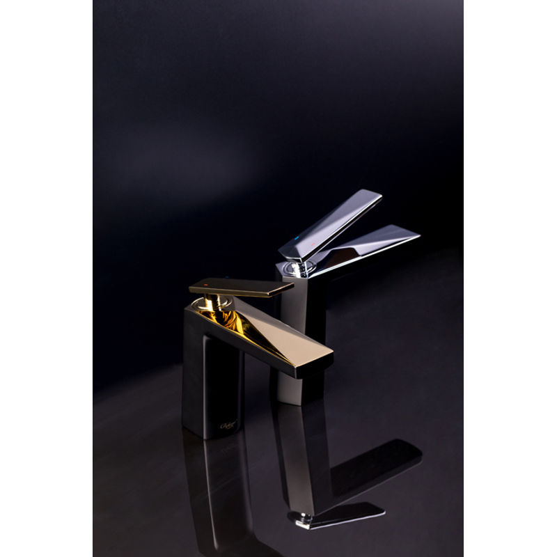 Смеситель для раковины BOHEME Venturo 381 золото