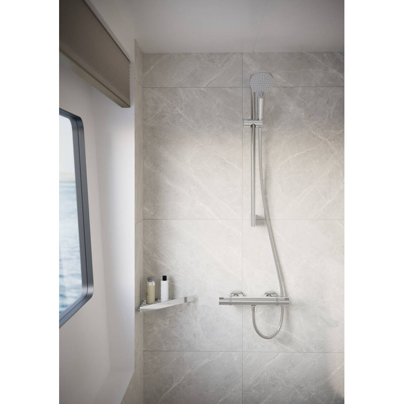 Полка для ванной Hansgrohe AddStoris угловая 41741000 хром