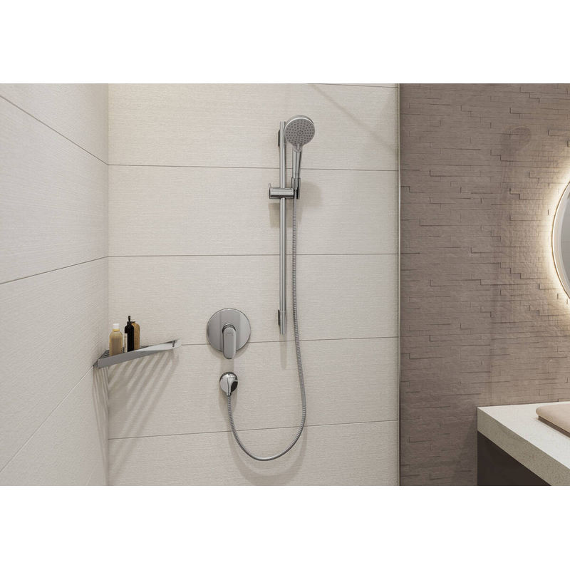 Полка для ванной Hansgrohe AddStoris угловая 41741000 хром