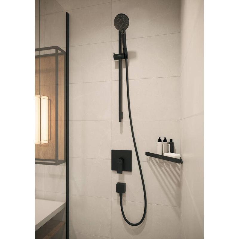 Полка для ванной Hansgrohe AddStoris 41741670 матовый черный