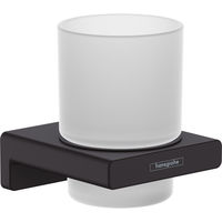 Стакан для зубных щеток Hansgrohe AddStoris 41749670 матовый черный — 1