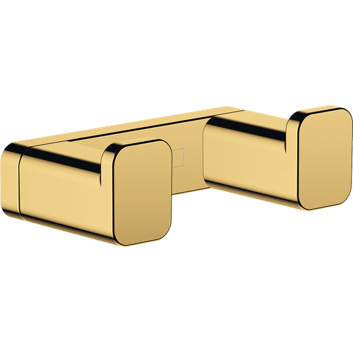 Крючок для ванной Hansgrohe AddStoris 41755990 полированное золото двойной