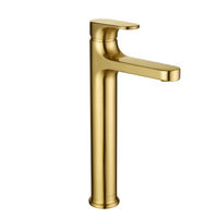 Смеситель для раковины BOHEME Spectre 452-MG высокий Matt Gold — 1