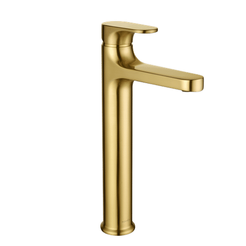 Смеситель для раковины BOHEME Spectre 452-MG высокий Matt Gold