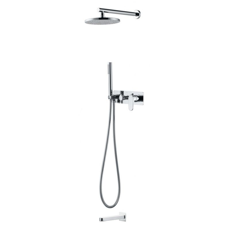 Система для душа скрытого монтажа BOHEME Spectre 454-2-CR Хром