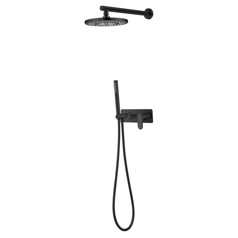 Система для душа скрытого монтажа BOHEME Spectre 454-B Black