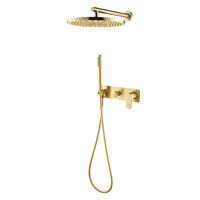 Система для душа скрытого монтажа BOHEME Spectre 454-MG Matt Gold — 1