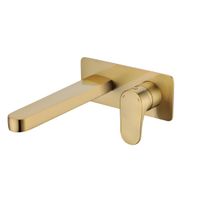 Смеситель скрытого монтажа для раковины BOHEME Spectre 455-BR Bronze — 1