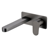 Смеситель скрытого монтажа для раковины BOHEME Spectre 455-GM Gunmetal — 1