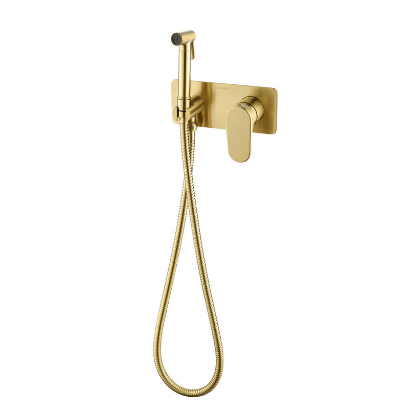 Встраиваемый гигиенический душ BOHEME Spectre 457-MG Matt Gold