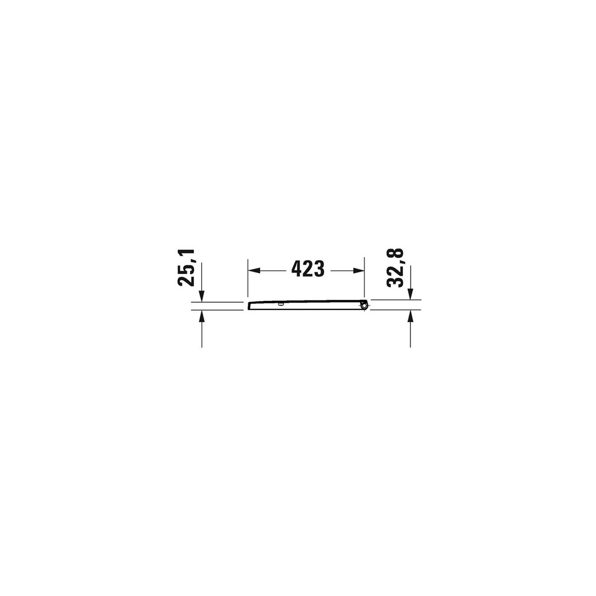 Унитаз подвесной в комплекте Duravit Rimless® D-Neo 45770900A1