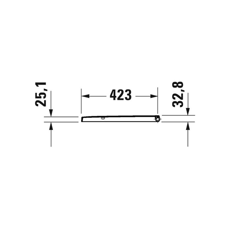 Унитаз подвесной в комплекте Duravit Rimless® D-Neo 45770900A1