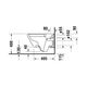 Унитаз подвесной в комплекте Duravit Rimless® D-Neo 45770900A1