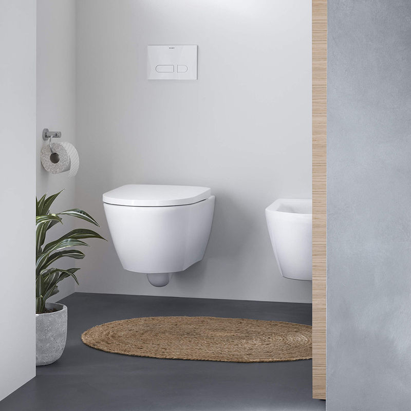 Унитаз подвесной в комплекте Duravit Rimless® D-Neo 45770900A1