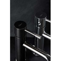 Смеситель для раковины BOHEME Uno 461-SGM Shine Gun Metall — 5