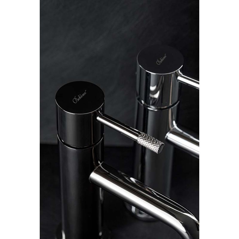 Смеситель для раковины BOHEME Uno 461-SGM Shine Gun Metall