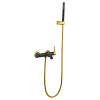 Смеситель для ванны BOHEME Uno 463-BG Black Gold — 1