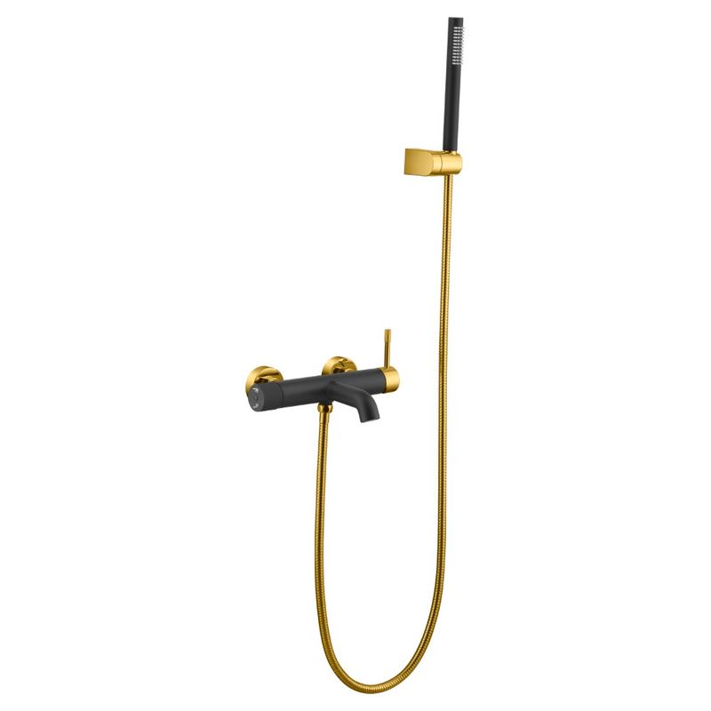 Смеситель для ванны BOHEME Uno 463-BG Black Gold