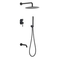 Система для душа скрытого монтажа BOHEME Uno 464-2-B Черный — 1