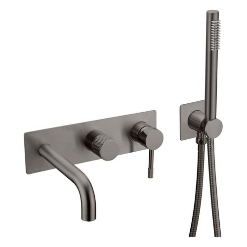 Система для душа скрытого монтажа BOHEME Uno 464-3-GM Gun Metall