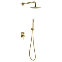 Система для душа скрытого монтажа BOHEME Uno 464-MG Matt Gold — 1