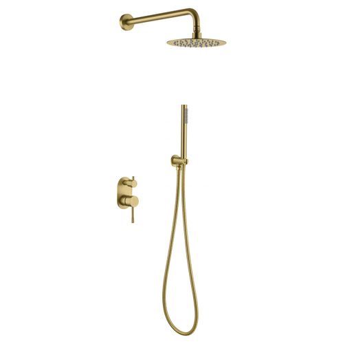 Система для душа скрытого монтажа BOHEME Uno 464-MG Matt Gold