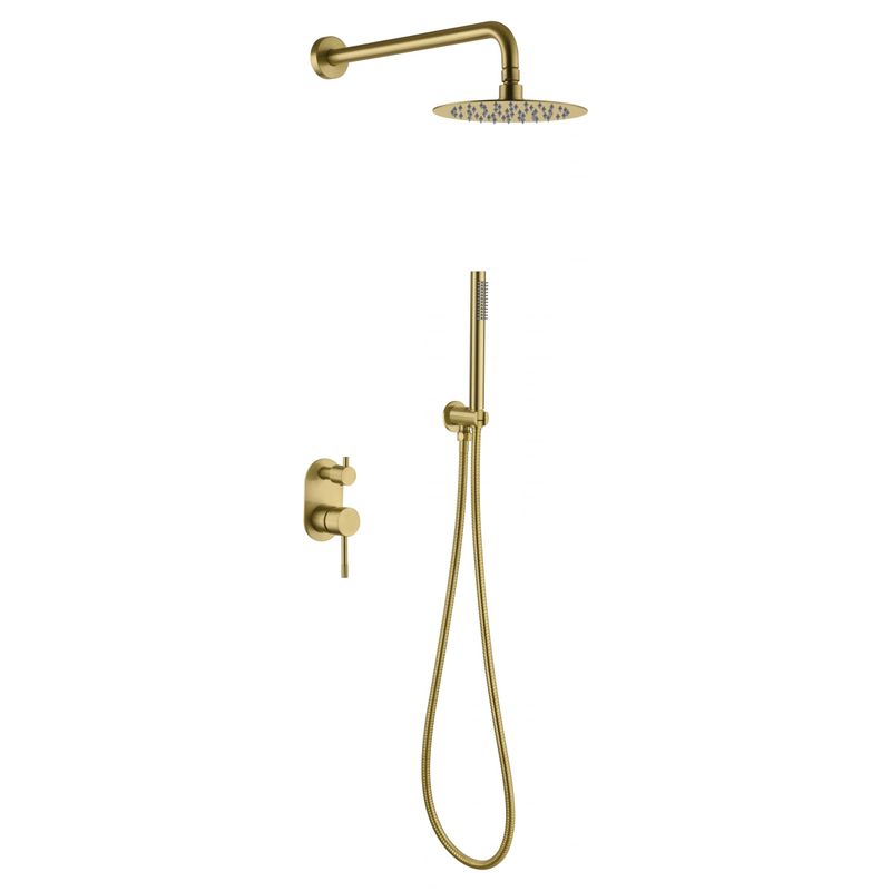 Система для душа скрытого монтажа BOHEME Uno 464-MG Matt Gold
