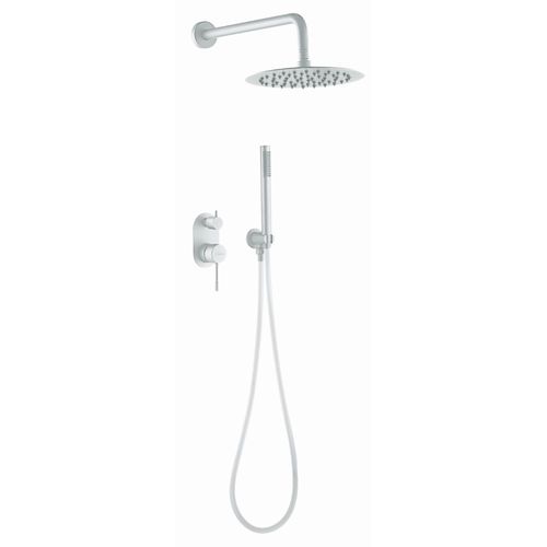 Система для душа скрытого монтажа BOHEME Uno 464-MW Matt White