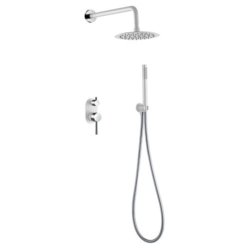 Система для душа скрытого монтажа BOHEME Uno 464-WCR White Chrome