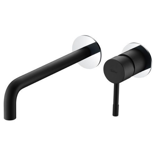 Смеситель скрытого монтажа для раковины BOHEME Uno 465-BCR Черный Хром