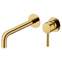 Смеситель скрытого монтажа для раковины BOHEME Uno 465-G Gold — 1