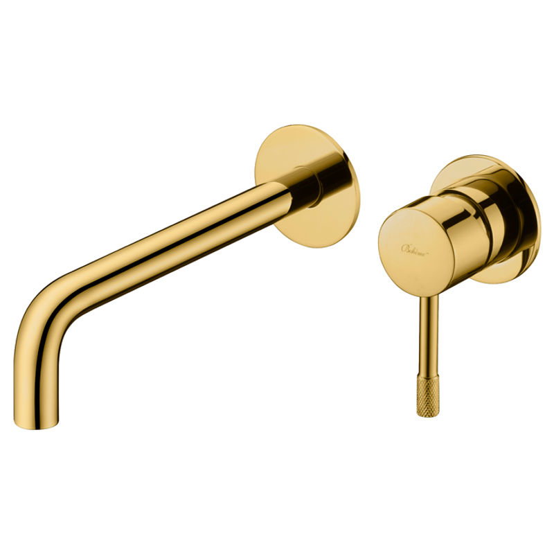 Смеситель скрытого монтажа для раковины BOHEME Uno 465-G Gold