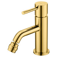 Смеситель для биде BOHEME Uno 466-G Gold — 1