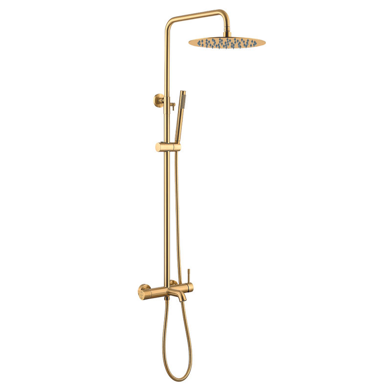 Душевая система BOHEME Uno 468-MG Matt Gold 30см