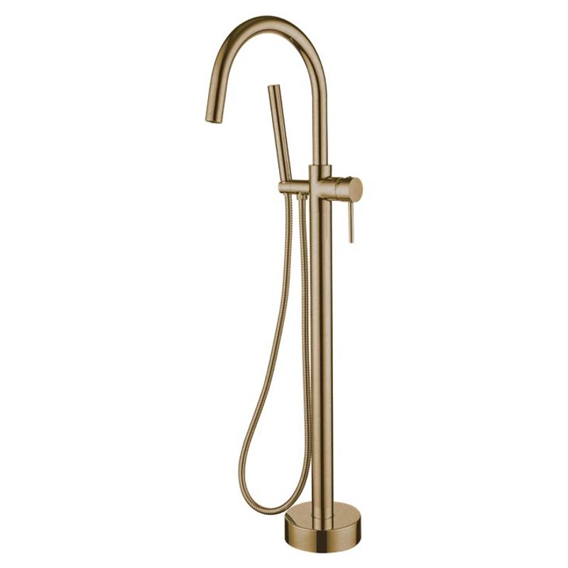 Смеситель для ванны BOHEME Uno 469-BR напольный Bronze