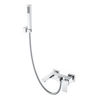 Смеситель для ванны BOHEME Qubic 473-CR Chrome — 1