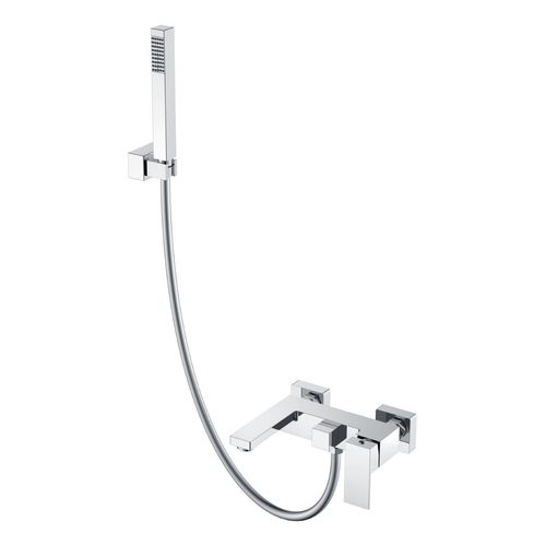 Смеситель для ванны BOHEME Qubic 473-CR Chrome