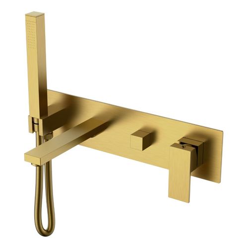 Система для душа скрытого монтажа BOHEME 474-2-BR Qubic Bronze