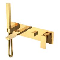 Система для душа скрытого монтажа BOHEME 474-2-G Qubic Gold — 1